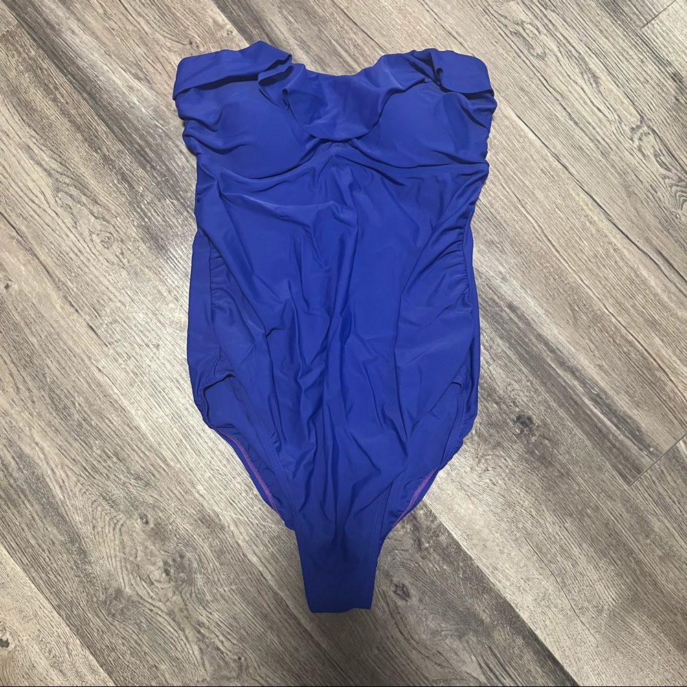 Motherhood Maternity - Strapless One Piece Swimsuit